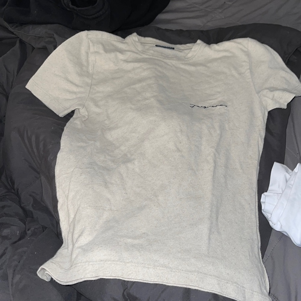 Tan jacquemus shirt